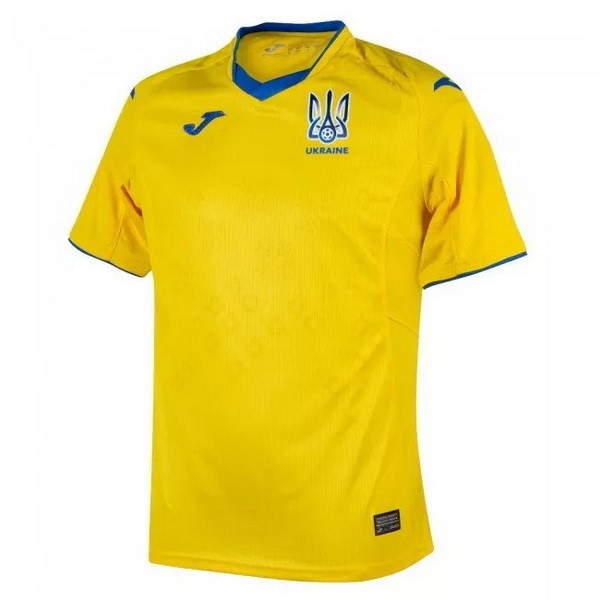 Tailandia Camiseta Ucrania 1ª 2021 Amarillo